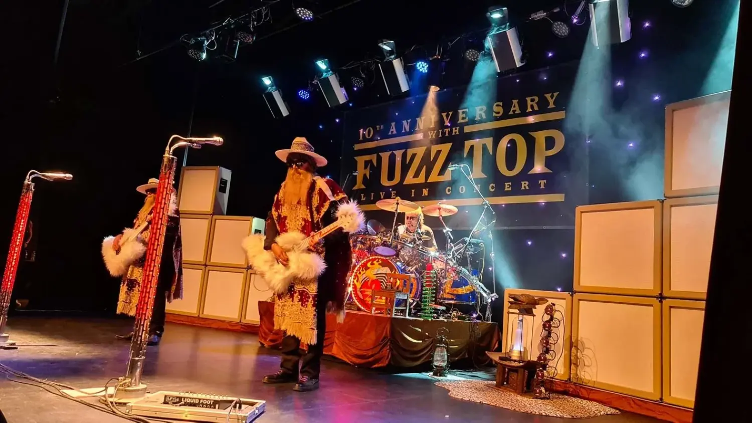 Concert – Fuzz Top – Tribute to ZZ Top
