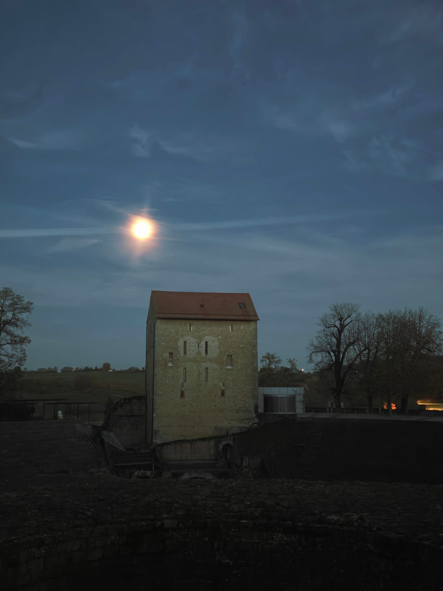 Hiking Night – The Roman site at dusk
