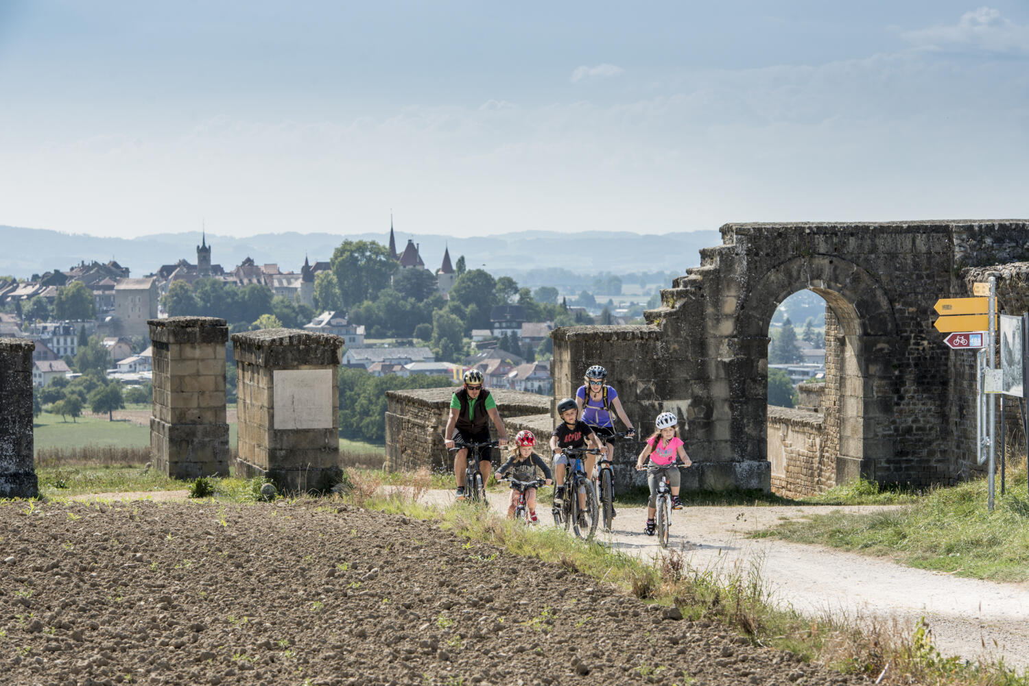 A vélo dans la région d’Avenches