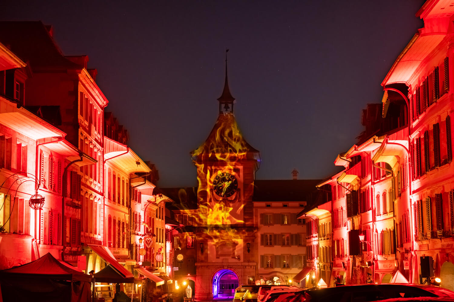 Morat Festival des Lumières